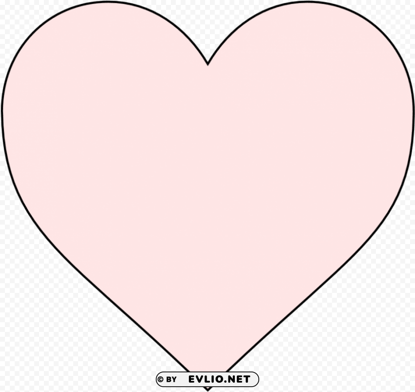 pastel pink heart Transparent background PNG photos