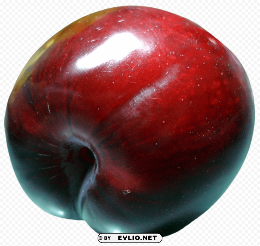 plum Isolated Character in Transparent PNG Format