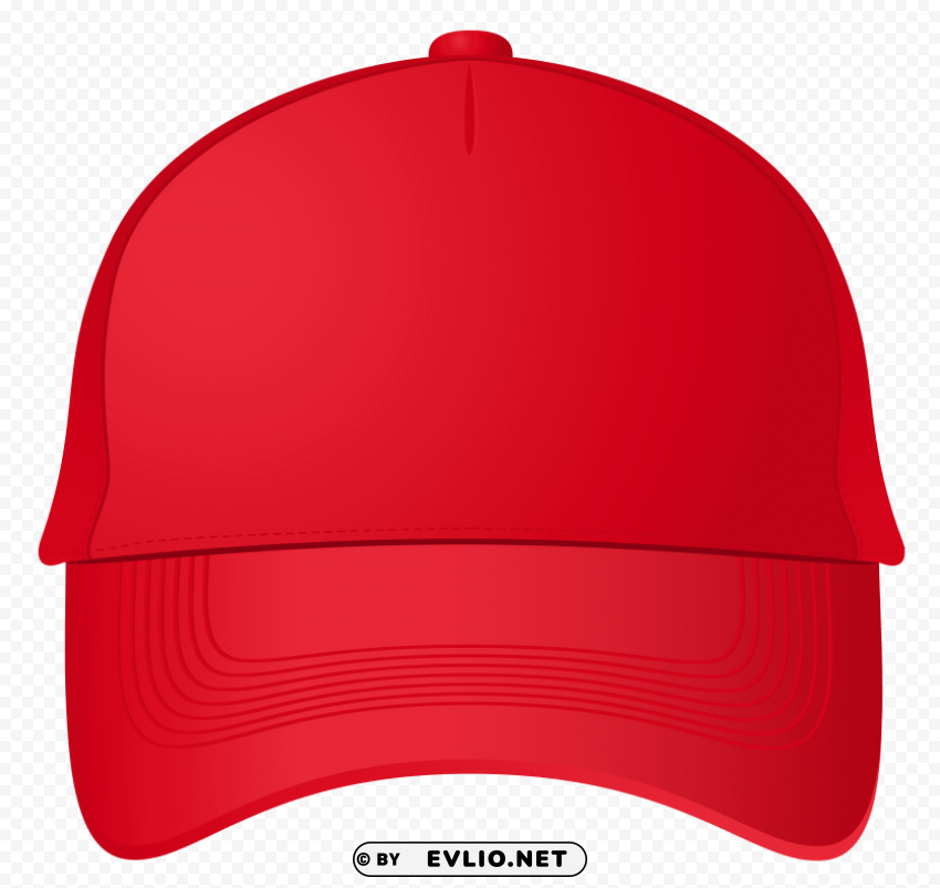 red baseball cap No-background PNGs