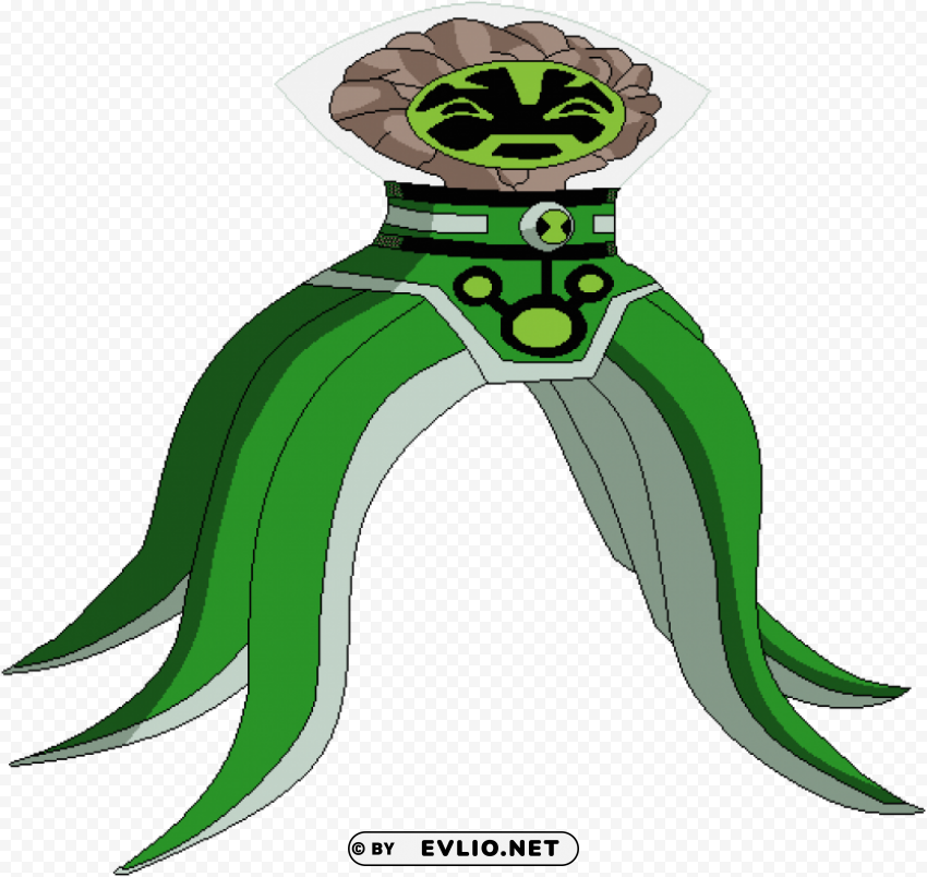 ben 10 ventrilosquid PNG Isolated Design Element with Clarity