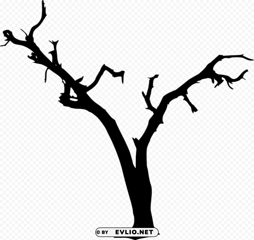 dead tree silhouette Transparent PNG images complete package