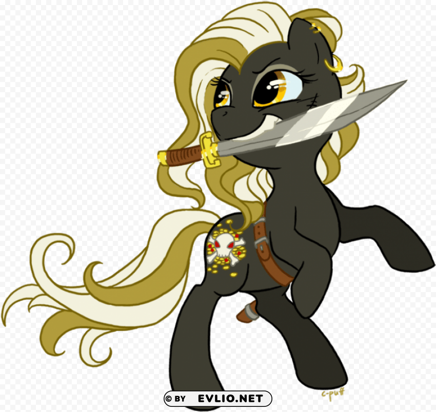 mlp pirate oc PNG photo