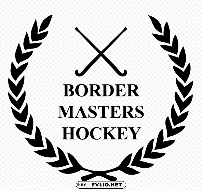 border masters hockey logo Isolated Character in Transparent PNG
