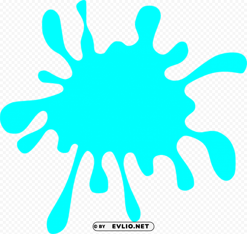 Color Splash PNG Transparent Artwork