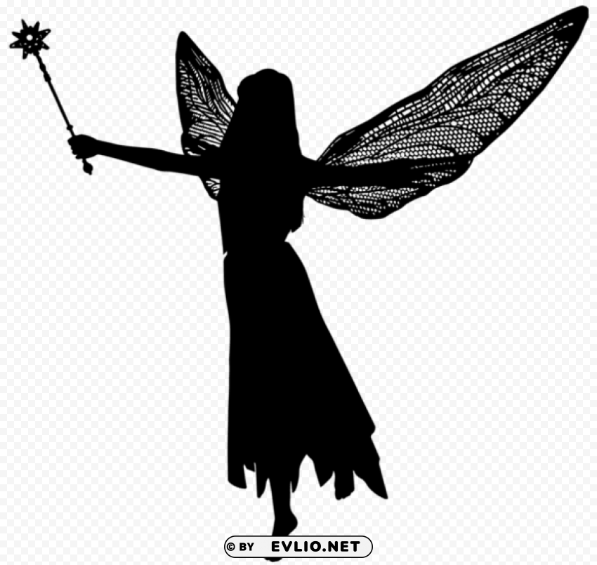 Transparent fairy silhouette PNG transparent icons for web design PNG Image - ID 7d395797