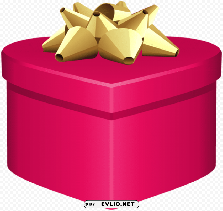 Heart Gixt Box Transparent PNG With No Background Diverse Variety