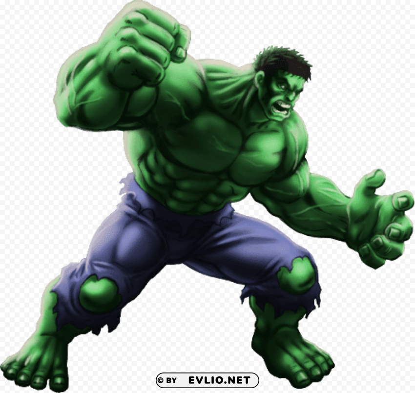 hulk savage Isolated Character in Transparent PNG Format