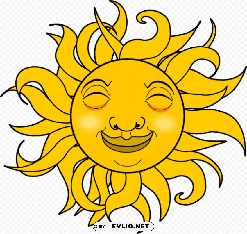 smiling sun svg s 600 x 568 px PNG file with alpha