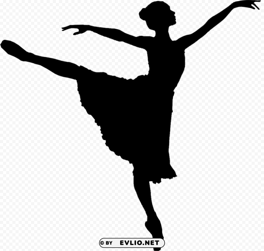 ballet dancer silhouette Transparent background PNG artworks