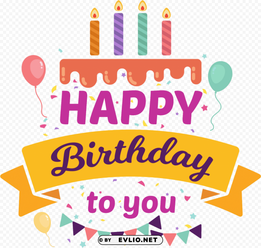 happy birthday sticker design PNG for overlays PNG transparent with Clear Background ID 09663acb
