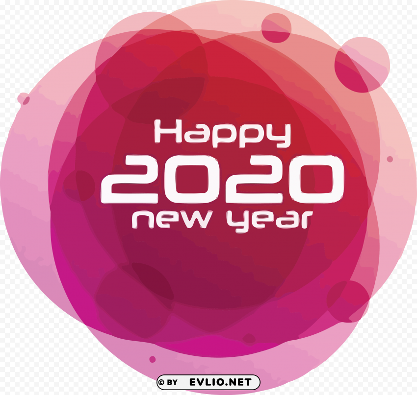 Happy New Year 2020 PNG for web design PNG Images d385b70a