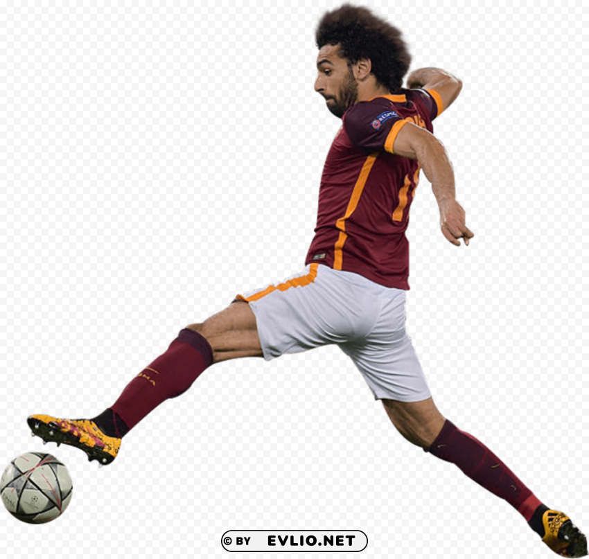 PNG image of Mohamed Salah PNG images with alpha channel selection with a clear background - Image ID 8db294f5
