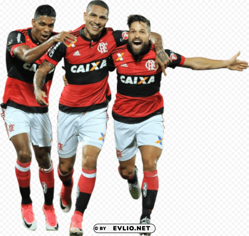 Download orlando berrio paolo guerrero & diego ribas PNG images without BG png images background ID 3de3390d