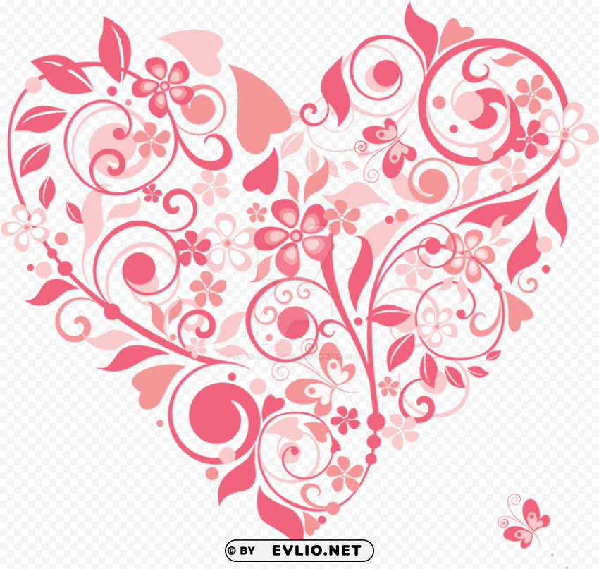 pink heart Transparent Background PNG Isolated Element PNG transparent with Clear Background ID 3f28e709