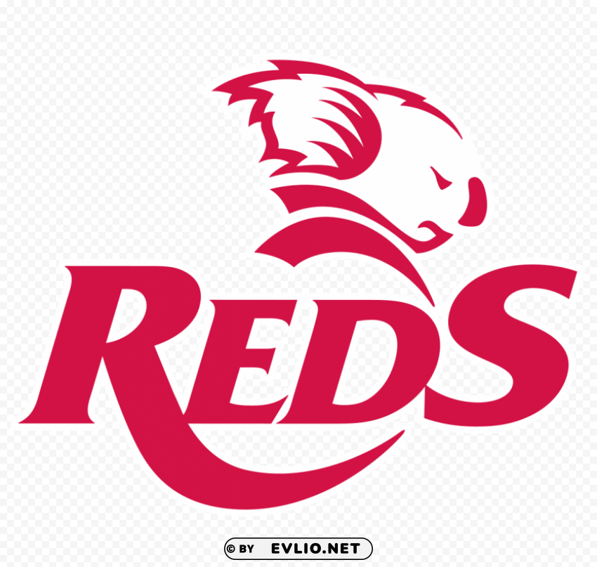 reds rugby logo PNG transparent artwork