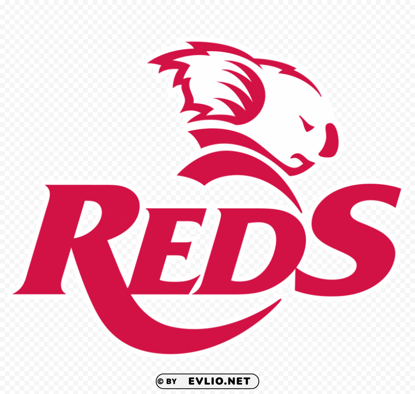 Reds Rugby Logo PNG Transparent Artwork