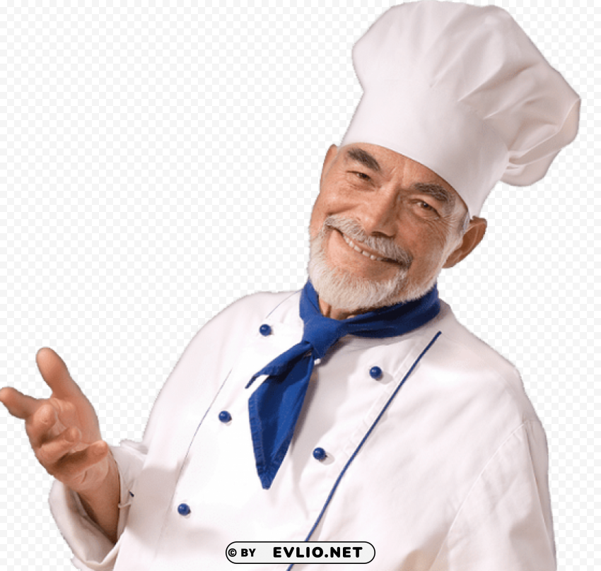 Transparent background PNG image of chef PNG with alpha channel - Image ID 8f0dc3b5