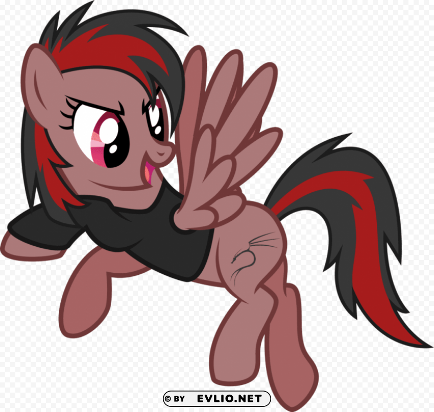 kali linux pony PNG files with clear background variety