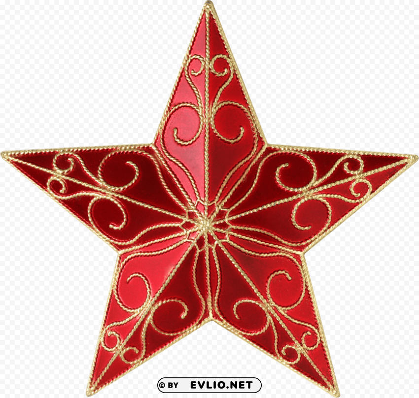 Transparent Background PNG of red star Clear PNG - Image ID 9a61c917