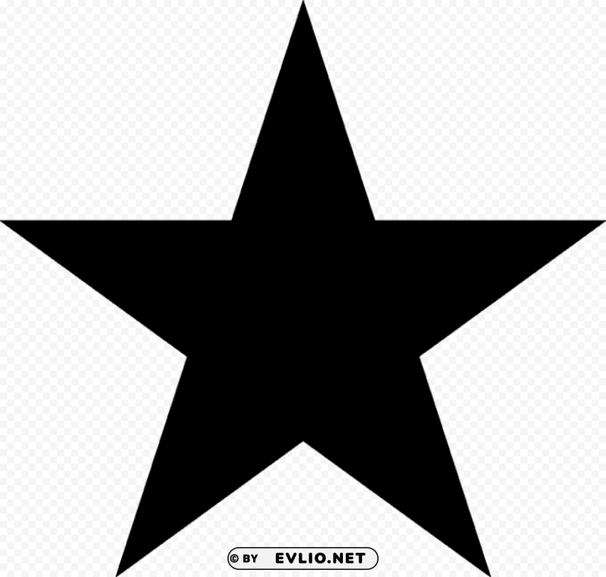 black star Isolated Design Element in Clear Transparent PNG clipart png photo - 0d97e63e