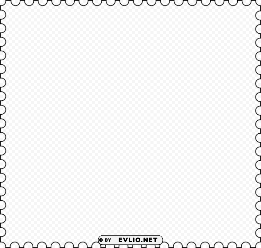 postage stamp PNG files with clear background collection