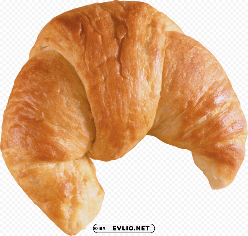 croissant PNG Graphic Isolated on Clear Background