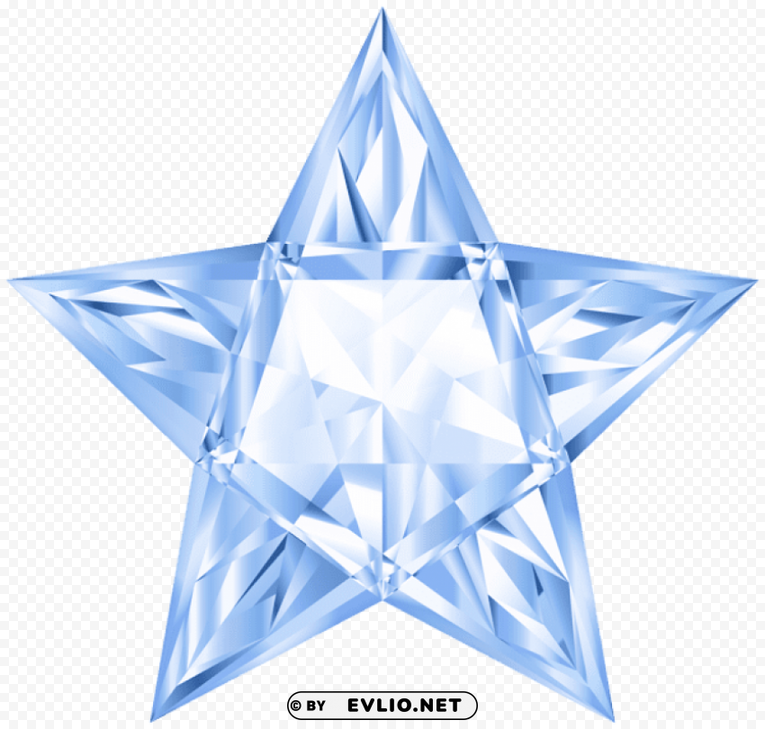 diamond star PNG for social media