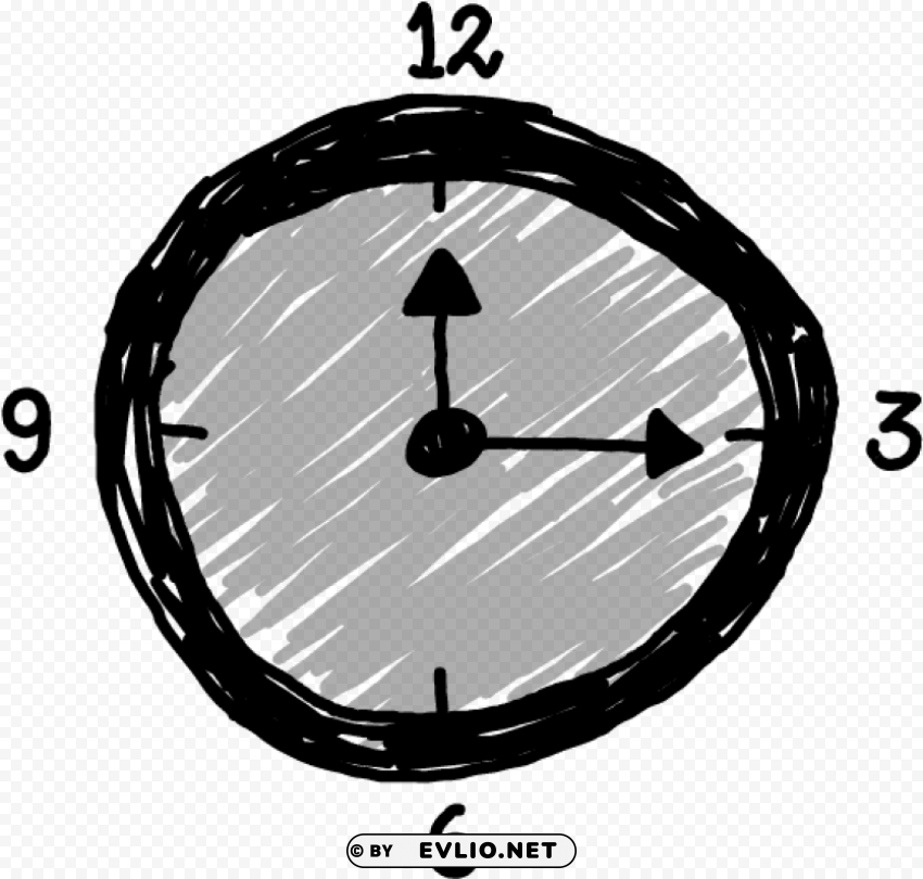 Time Clock Isolated Design Element In PNG Format