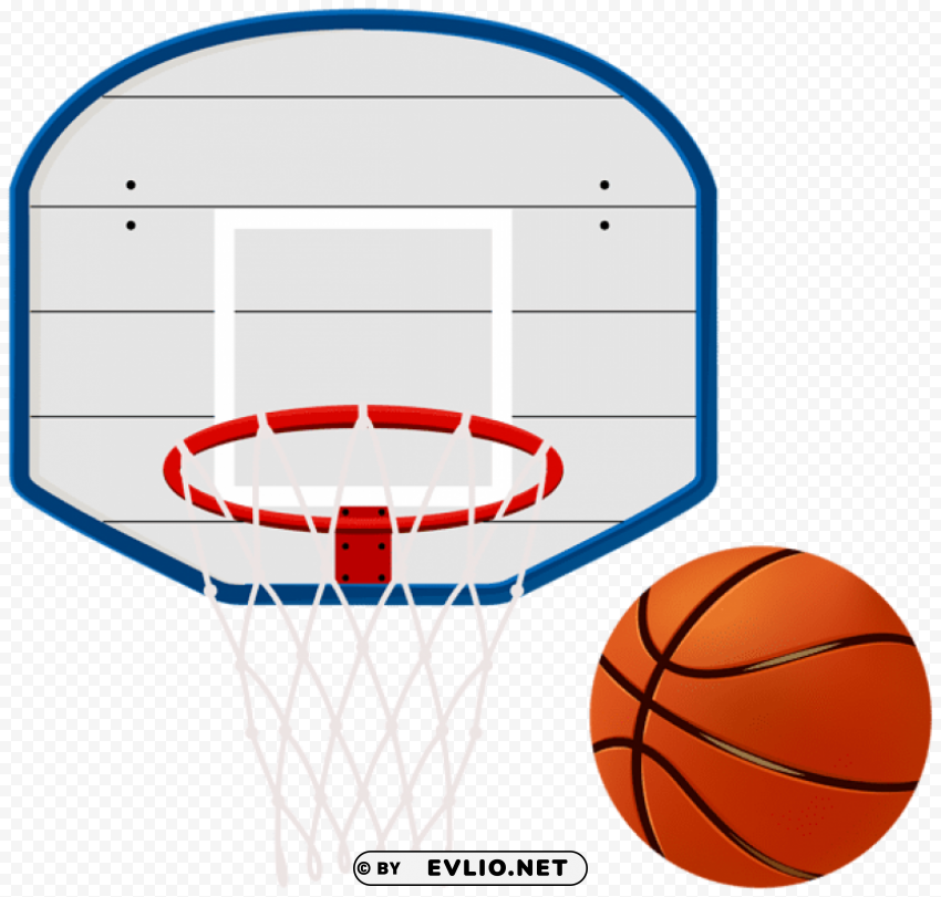 basketball hoop Transparent PNG Isolated Illustration