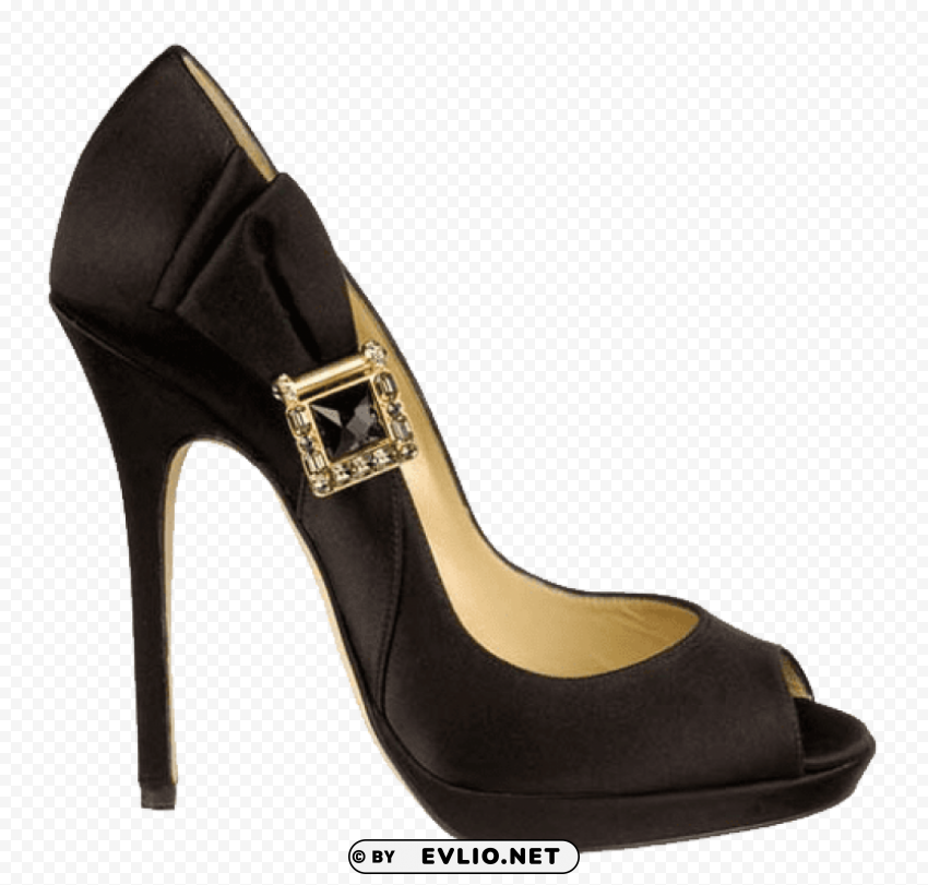 black women shoe Isolated Icon in HighQuality Transparent PNG