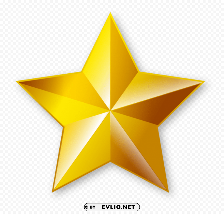 Christmas Gold Star PNG Transparent Graphics Comprehensive Assortment