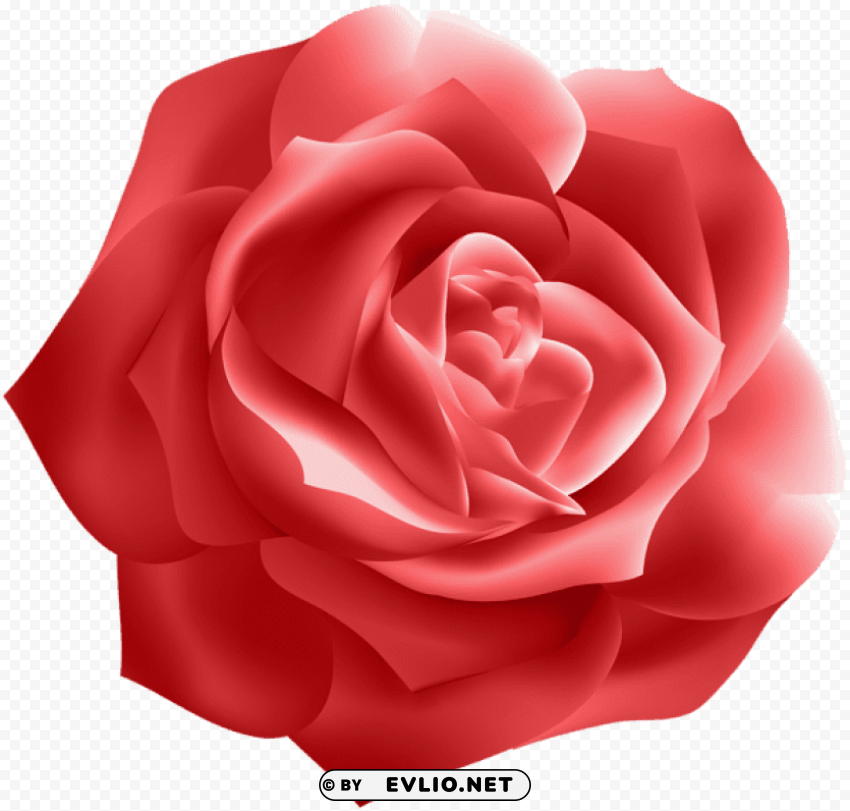 PNG image of red rose deco PNG images for personal projects with a clear background - Image ID 02e350f9