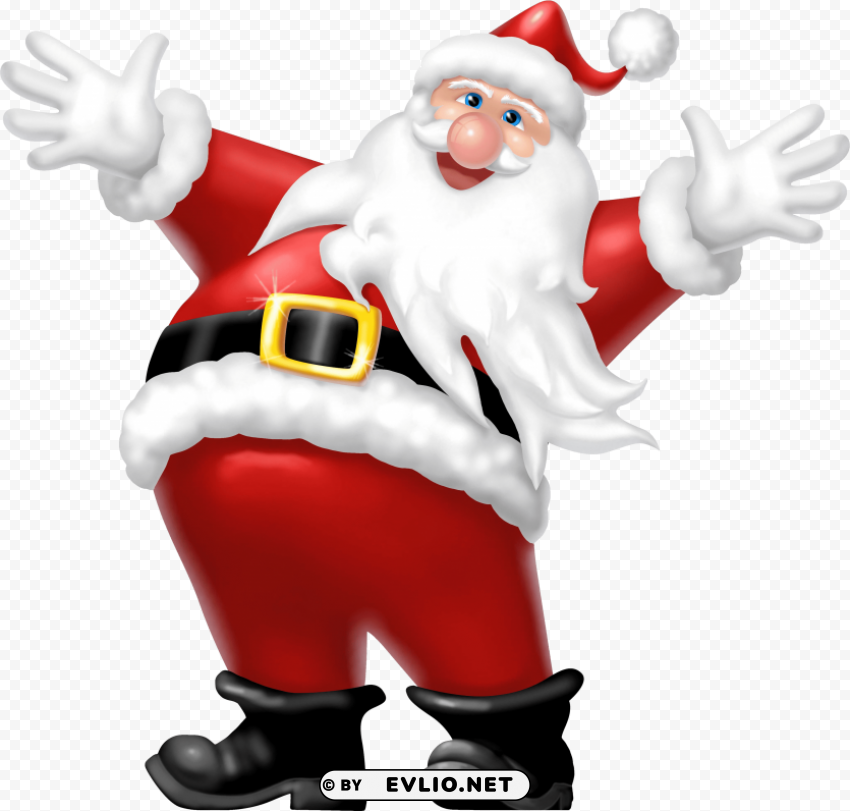 santa claus Isolated Subject in Transparent PNG Format