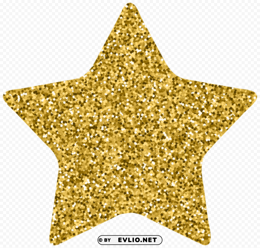 star decor gold HighQuality Transparent PNG Isolated Graphic Design