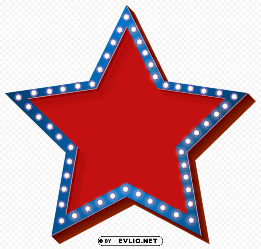 star with lights transparent PNG images with alpha channel selection