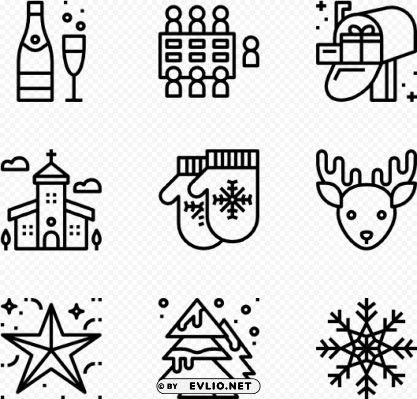 banner royalty free cookie icons free christmas - family icon outline PNG transparent photos library