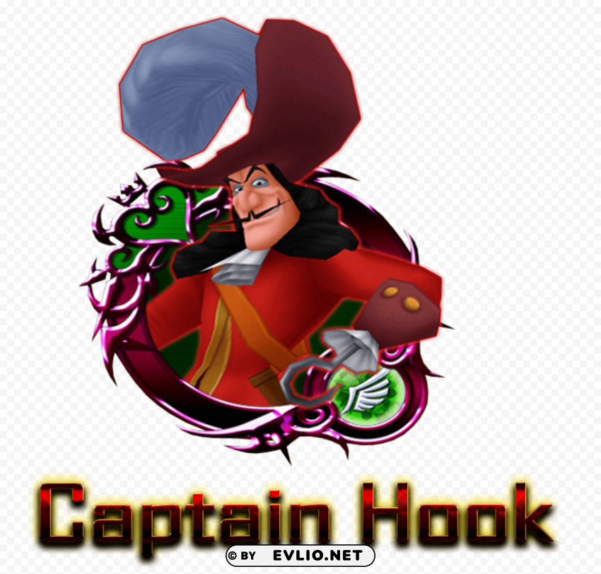 captain hook PNG Image with Transparent Isolated Graphic clipart png photo - 09443fbb