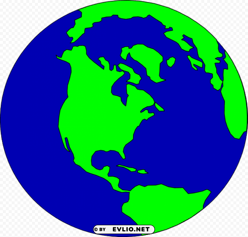 earth Isolated Subject with Clear Transparent PNG