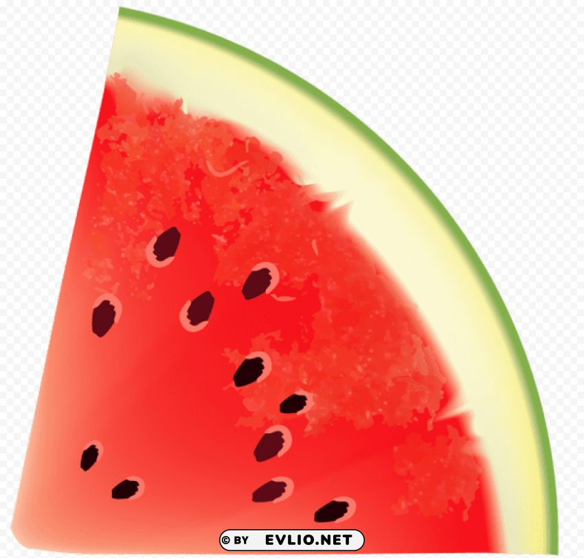 piece of watermelon transparent PNG files with no backdrop pack