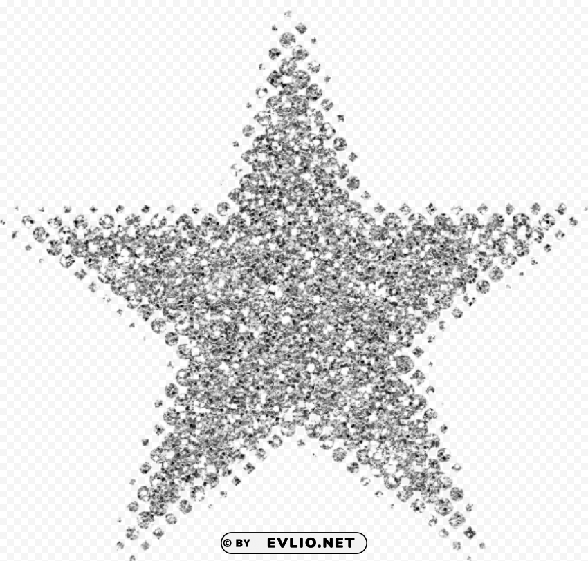 silver glitter star PNG Graphic with Isolated Design PNG transparent with Clear Background ID c3f6d7f6