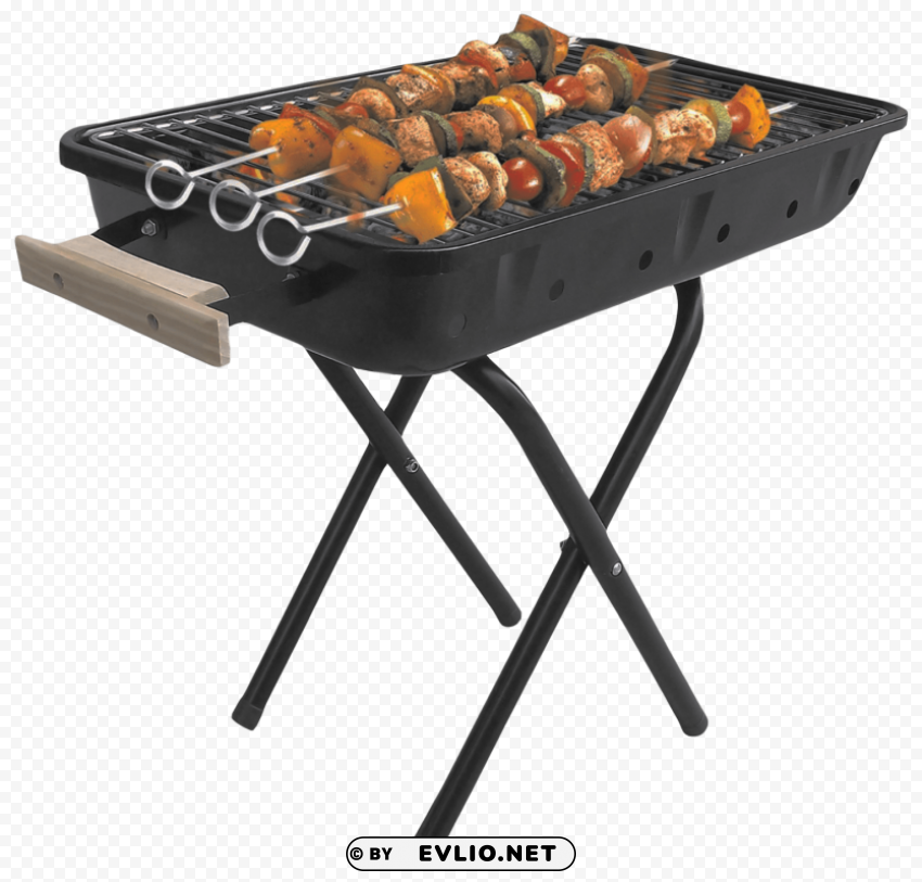 Electric Tandoor Barbeque Grill Transparent Background Isolation In PNG Image