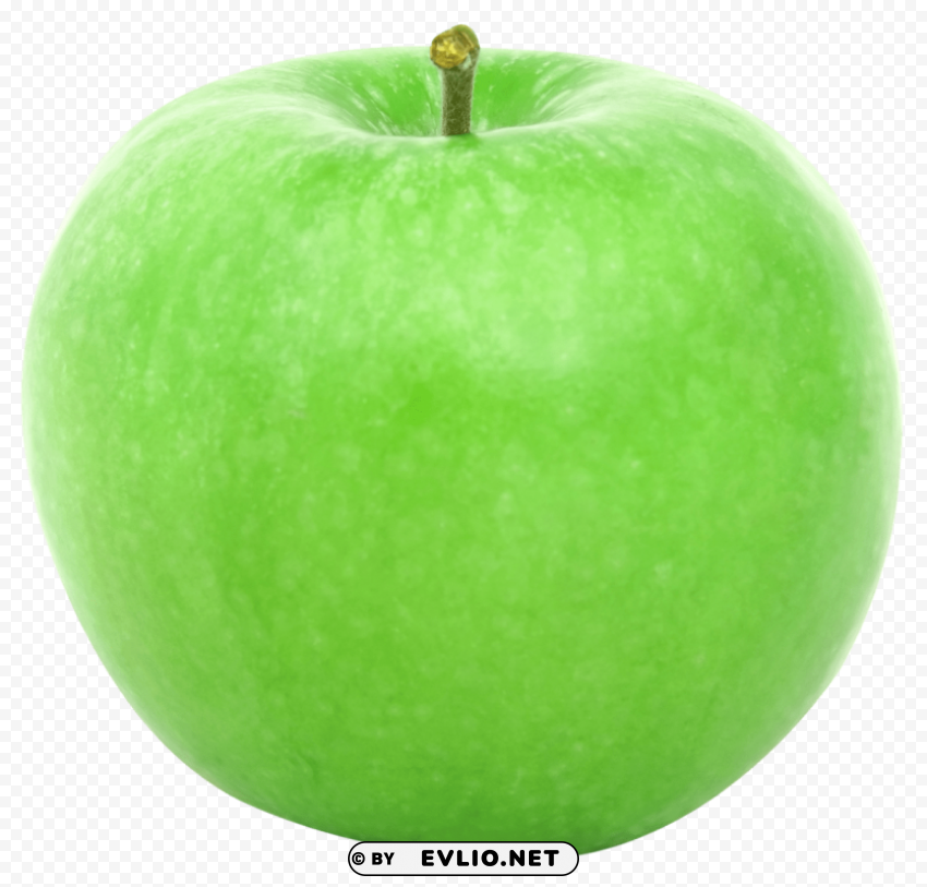 green apple's PNG file without watermark
