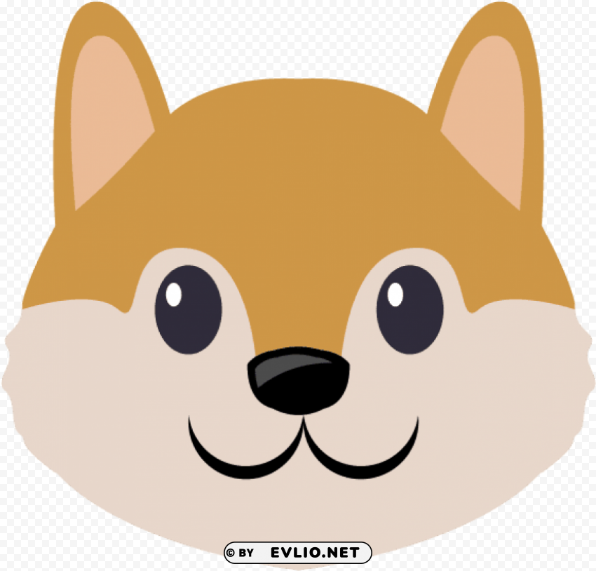 Emojis Dog Isolated Character In Transparent PNG Format