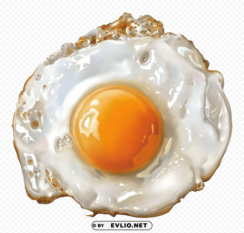 fried egg PNG files with transparent backdrop