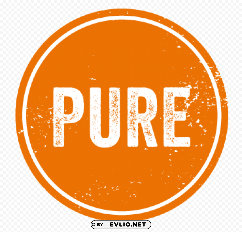 pure logo HighResolution Isolated PNG Image