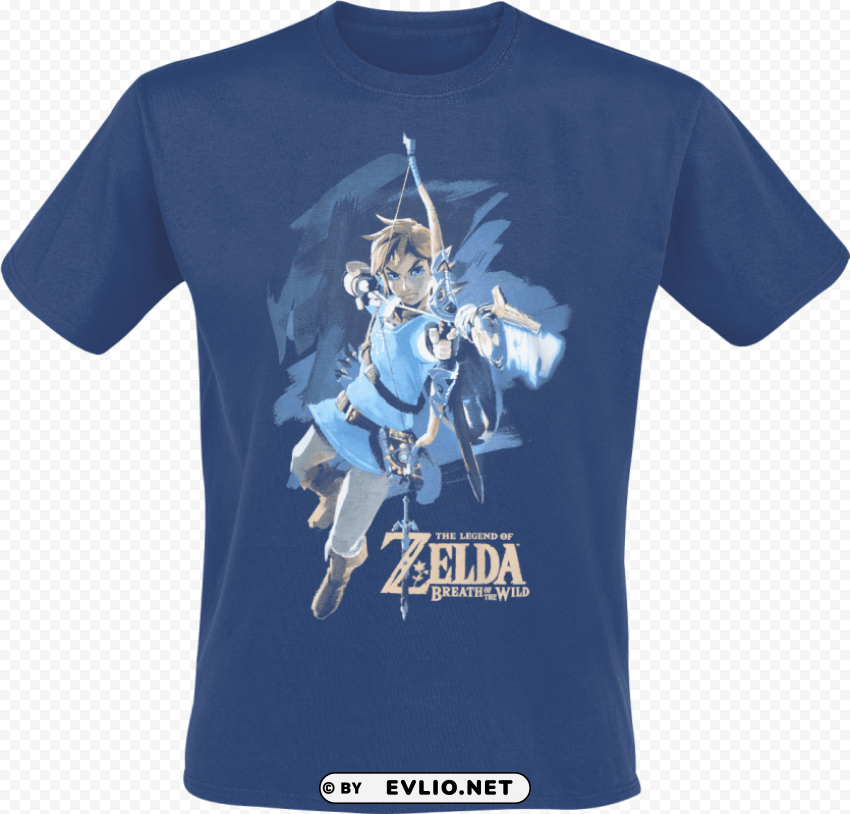 zelda breath of the wild t shirt PNG images for graphic design