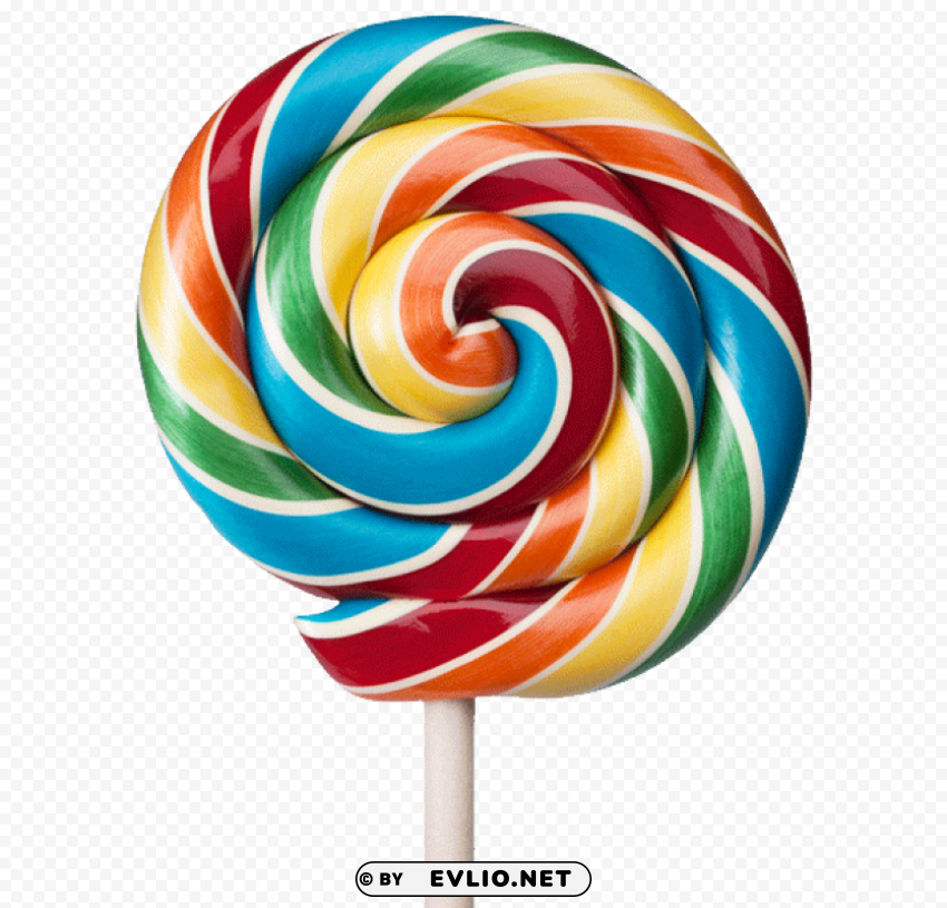 lollipop Clear Background PNG Isolated Design Element