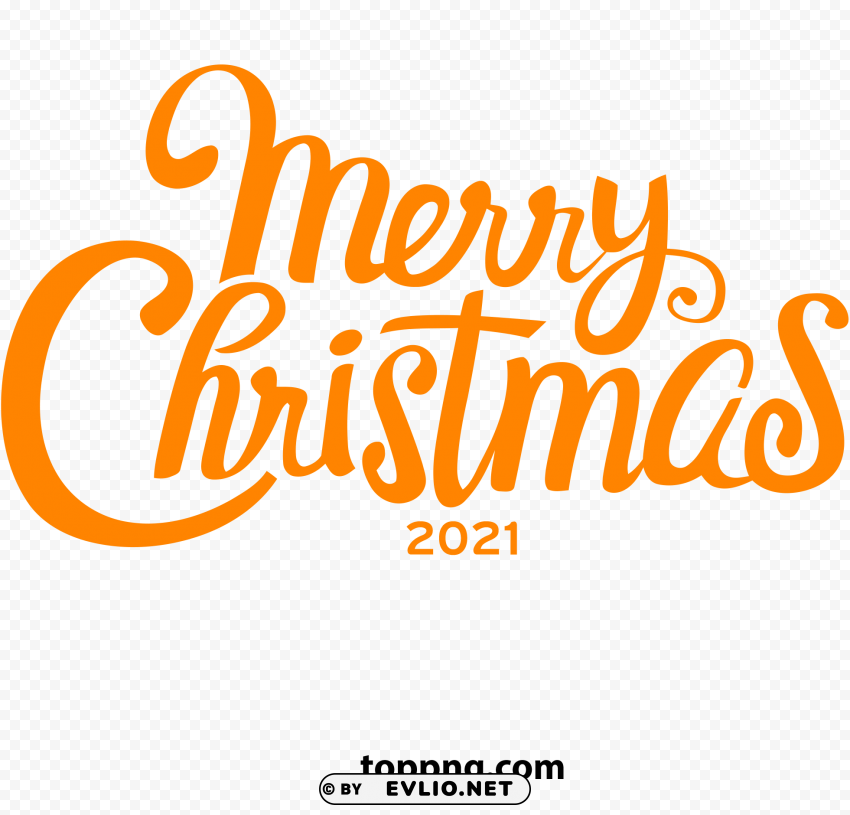 merry christmas orange color PNG images with transparent elements