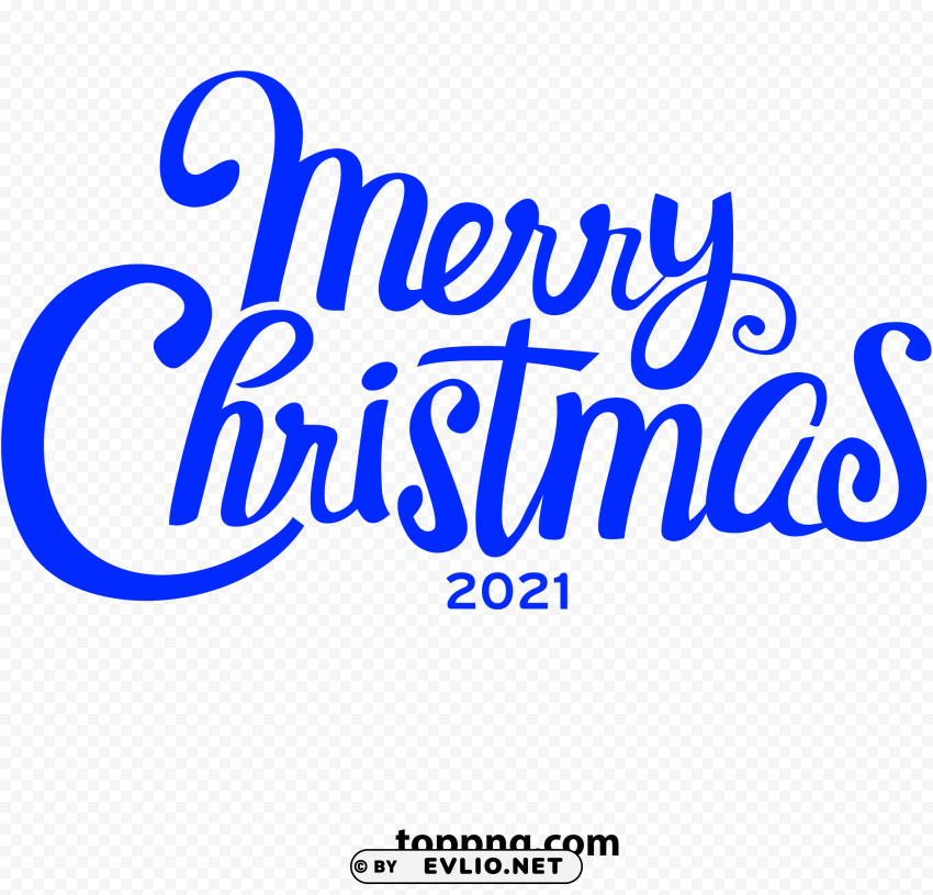 merry christmas blue color PNG images with transparent layer
