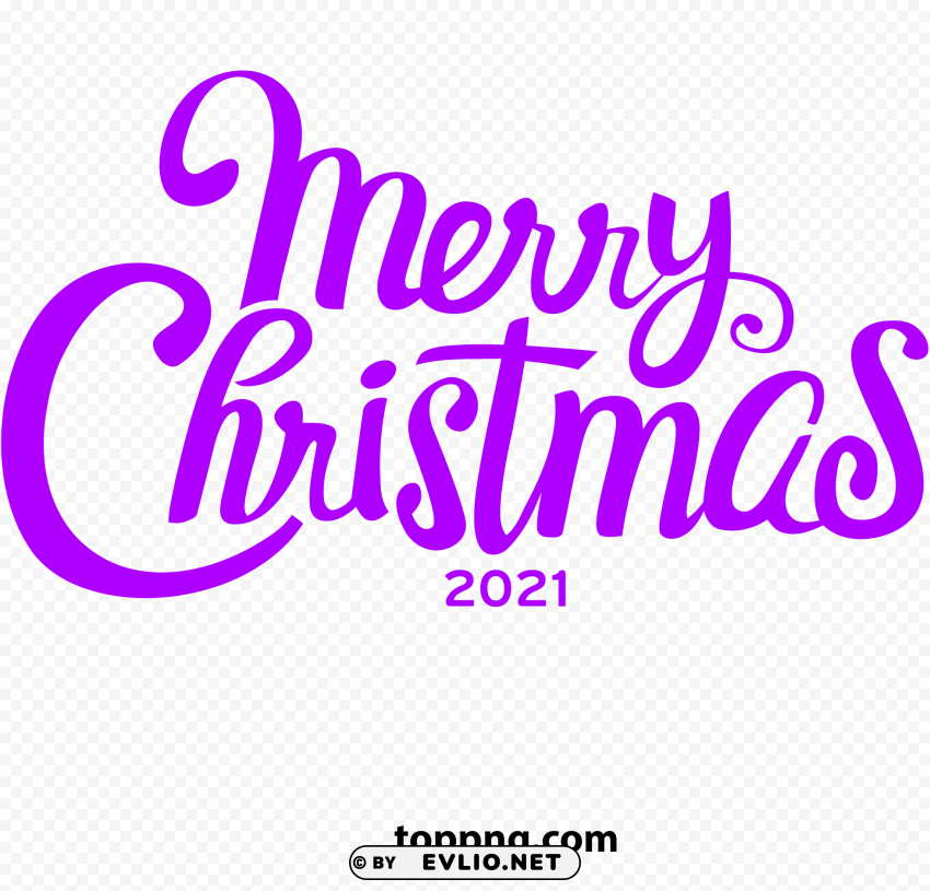 merry christmas Purple color PNG images without BG